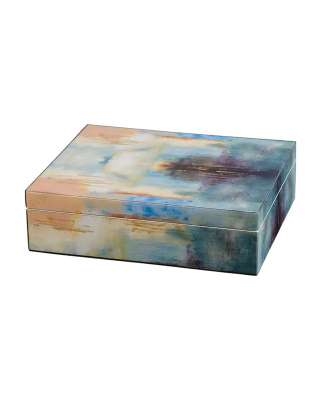 Colorwash Lacquered Box — Jamie Young Co LED General Lighting  