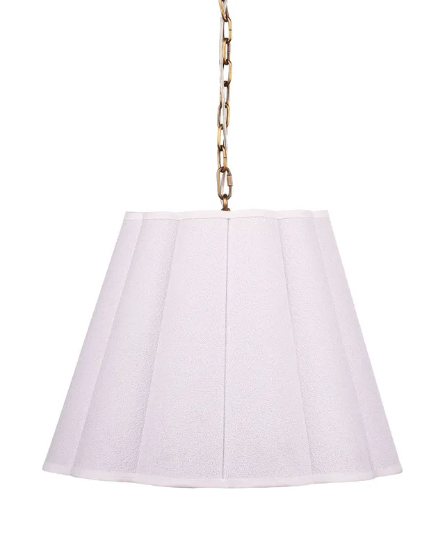 Scalloped Pendant — Jamie Young Co LED Pendant Lights  