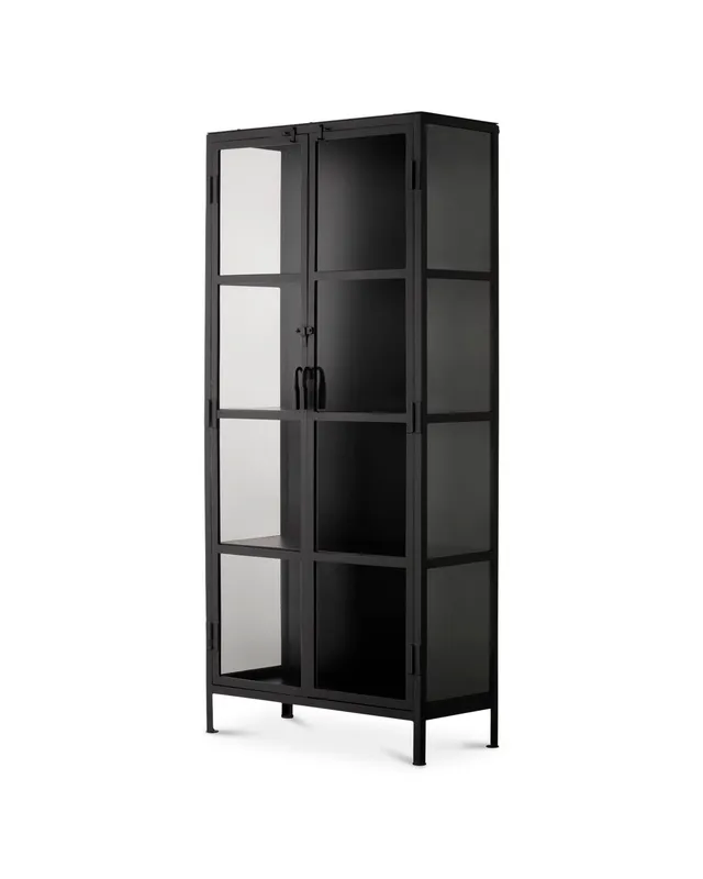 Union Tall Curio Cabinet — Jamie Young Co LED General Lighting  
