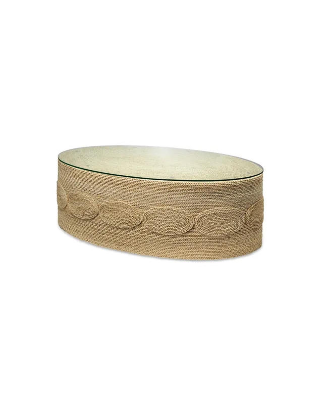 Barbados Oval Coffee Table — Jamie Young Co LED General Lighting  