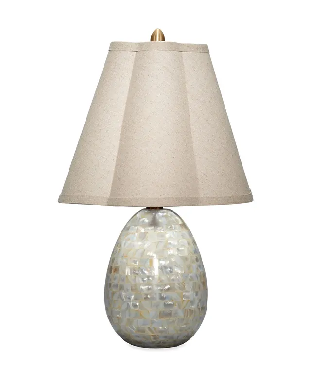 Capsule Table Lamp - Mother of Pearl — Jamie Young Co LED General Lighting  