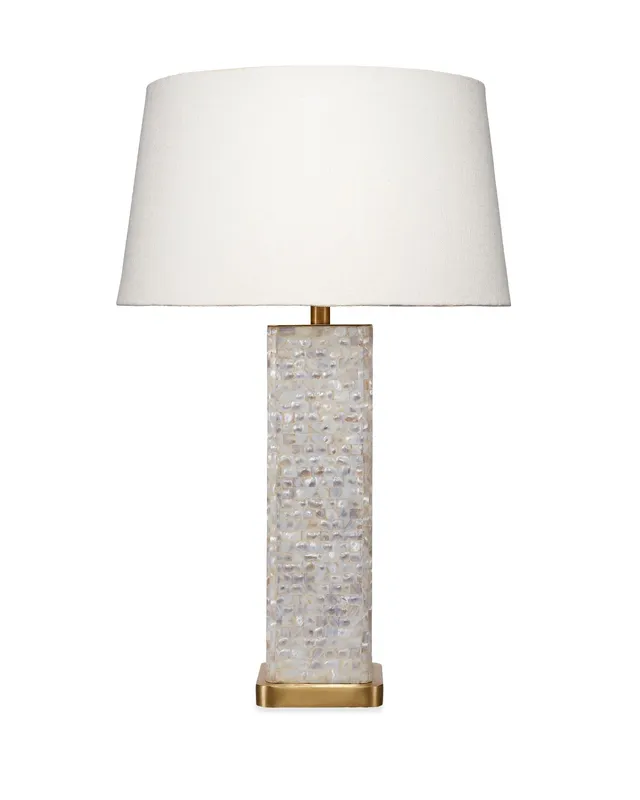 Preston Table Lamp - Mother Of Pearl — Jamie Young Co LED General Lighting  