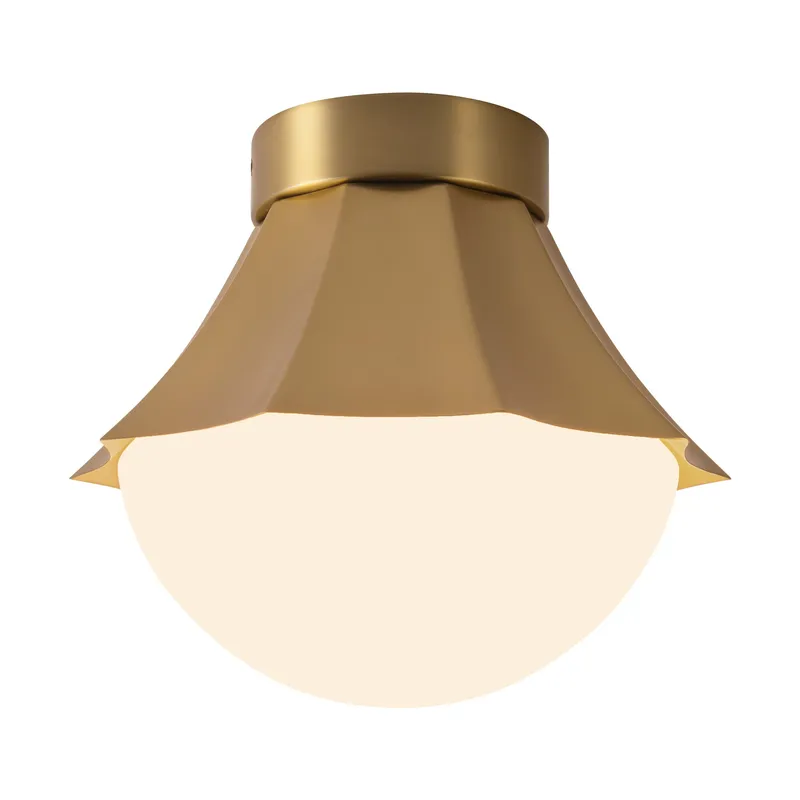 Shelton 11-in Semi-Flush Mount — Kuzco Lighting LED Post Top Lights  