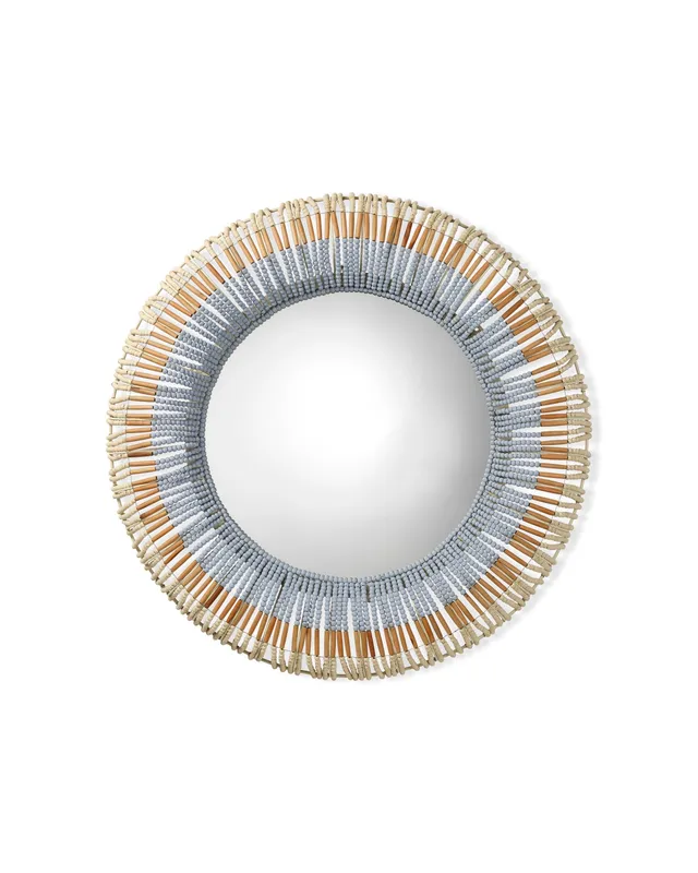 Native Beaded Mirror — Jamie Young Co LED General Lighting  