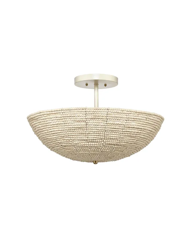 Tsunami Semi Flush Mount — Jamie Young Co LED Ceiling Lights  