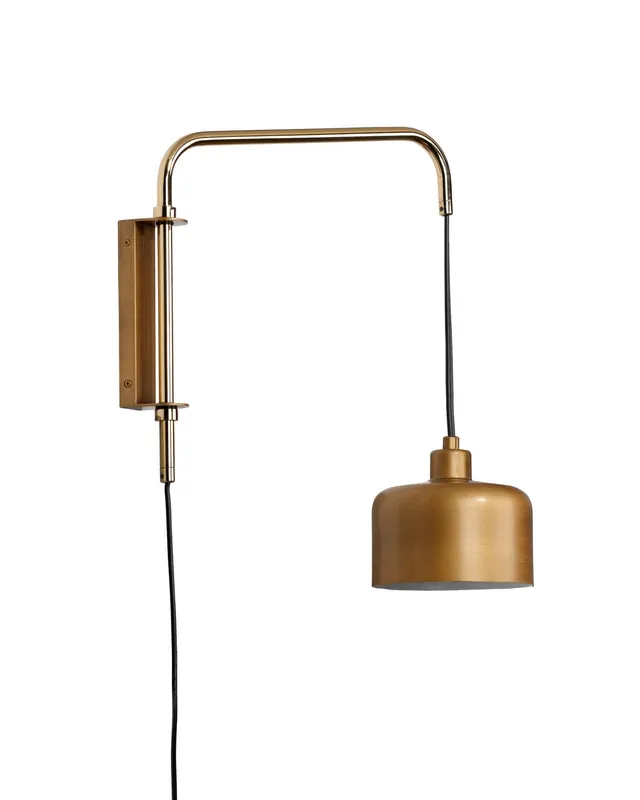 Jeno Swing Arm Wall Sconce — Jamie Young Co LED Wall Lights  
