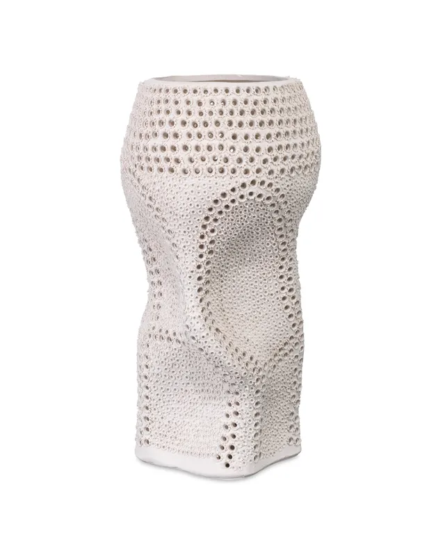 Night Sky Vase - White — Jamie Young Co LED General Lighting  