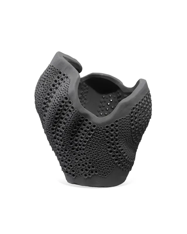 Eclipse Vase - Black — Jamie Young Co LED General Lighting  