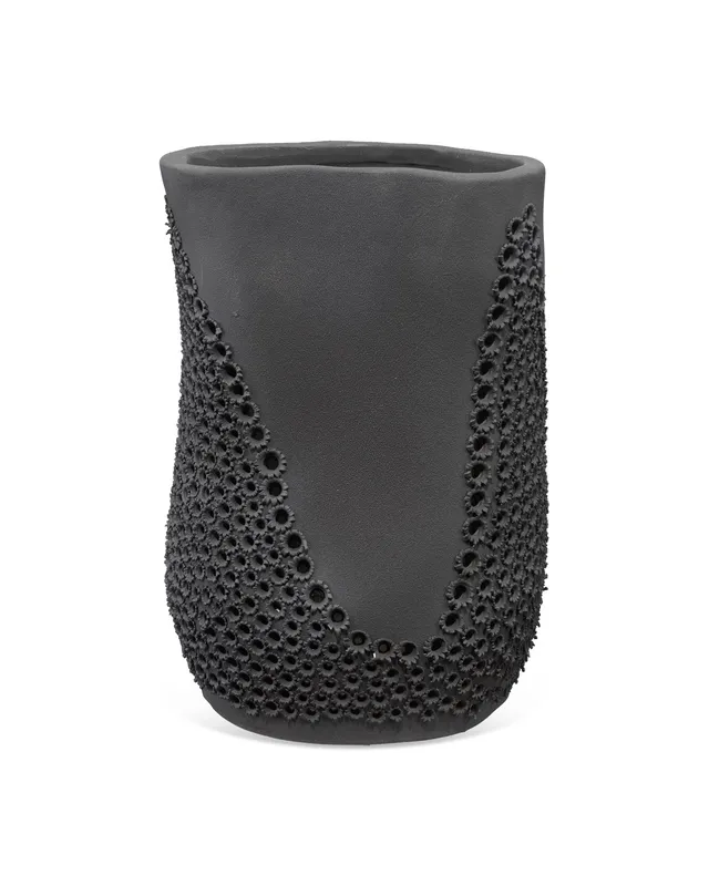 Moonrise Vase - Black — Jamie Young Co LED General Lighting  
