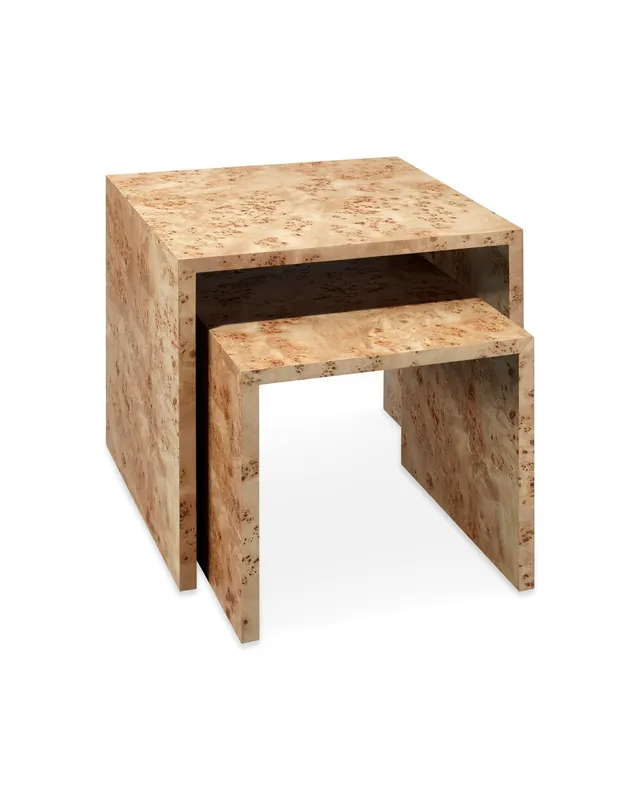 Bedford Nesting Tables Natural (Set Of 2) — Jamie Young Co LED General Lighting  