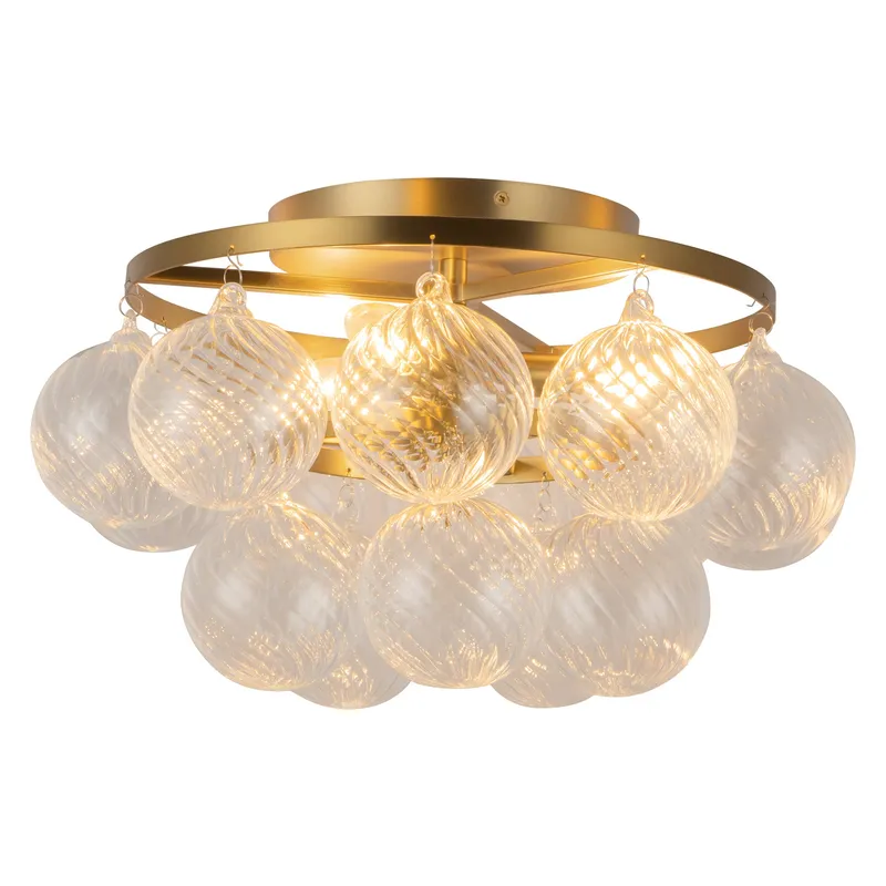 Faye 18-in Semi-Flush Mount — Kuzco Lighting LED Post Top Lights  