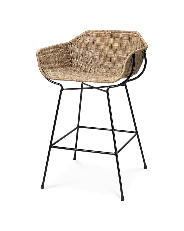 Nusa Stool - Counter — Jamie Young Co LED General Lighting  