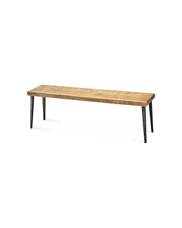 Farmhouse Bench Natural — Jamie Young Co LED General Lighting  