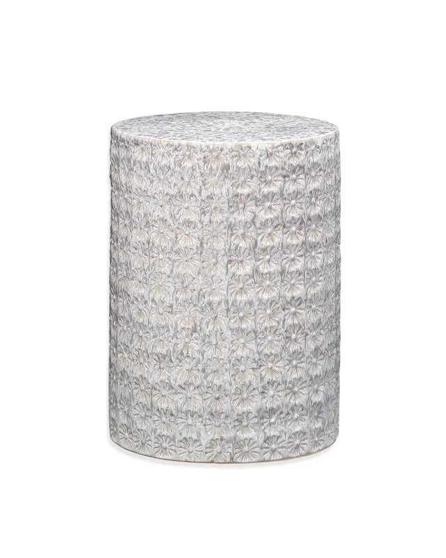 Wildflower Side Table - Cream — Jamie Young Co LED General Lighting  