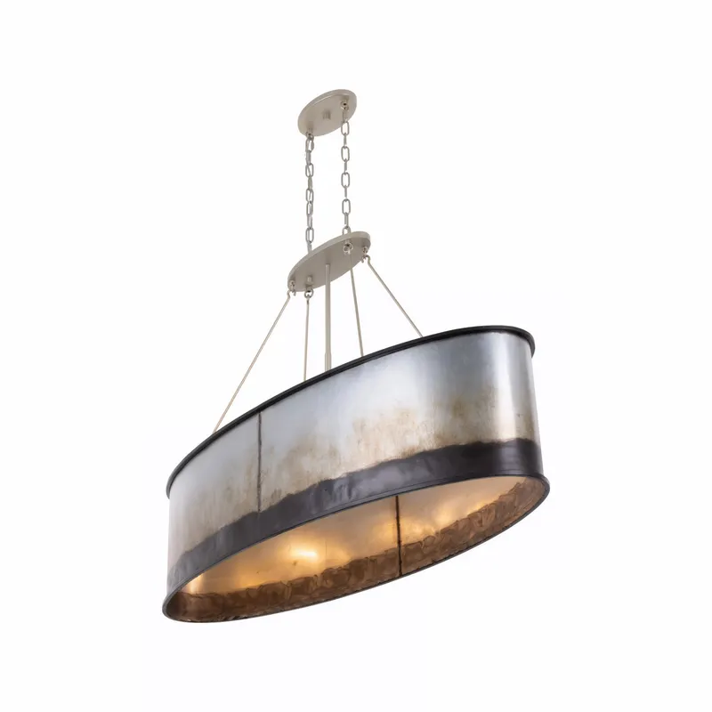 Cannery 5 Light Linear - Ombre Galvanized — Varaluz Lighting LED Linear Lights  