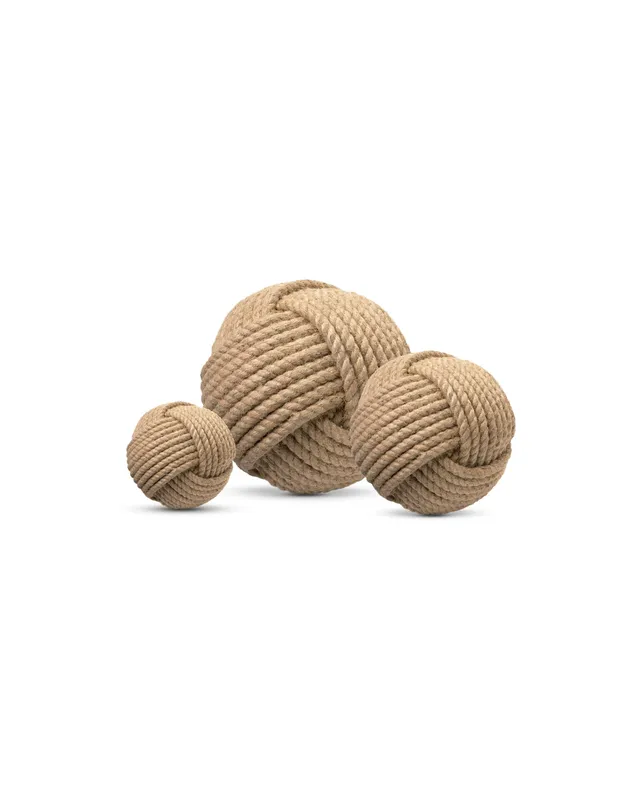 Jute Balls (Set Of 3) — Jamie Young Co LED Spotlights  