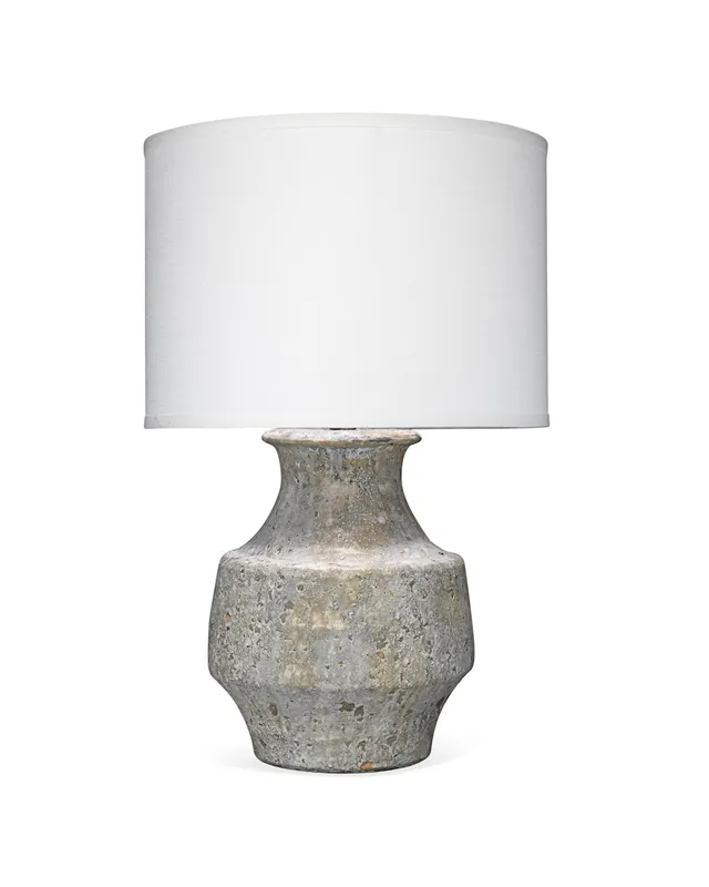 Masonry Table Lamp - Grey — Jamie Young Co LED General Lighting  