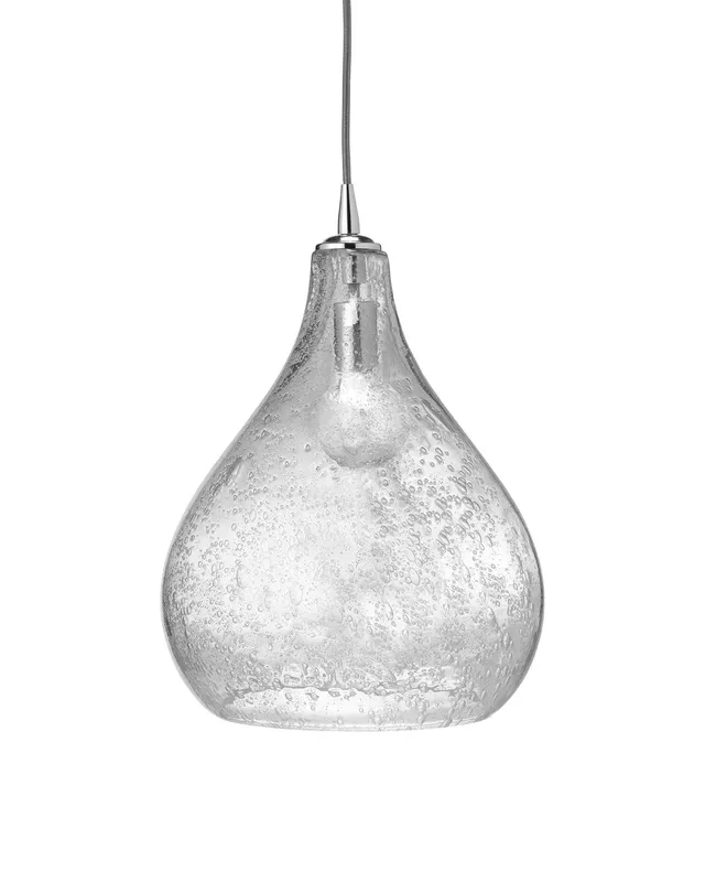 Large Curved Pendant - Clear — Jamie Young Co LED Pendant Lights  