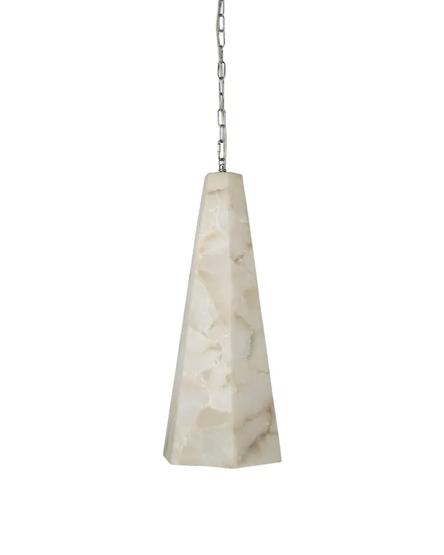 Borealis Tall Hexagon Pendant — Jamie Young Co LED Pendant Lights  