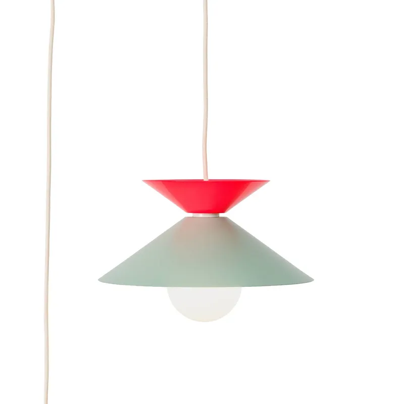Slope Strata AiO Plug-In Pendant - Chroma Color Block — Color Cord Company LED Pendant Lights  