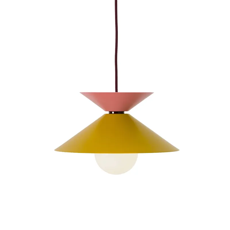 Slope Strata AiO Pendant - Chroma Color Block — Color Cord Company LED Pendant Lights  