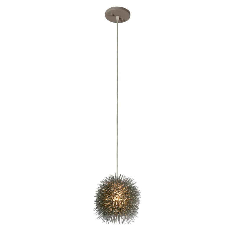Urchin 1 Light Uber Mini Pendant - Painted Chrome — Varaluz Lighting LED Landscape Lights  