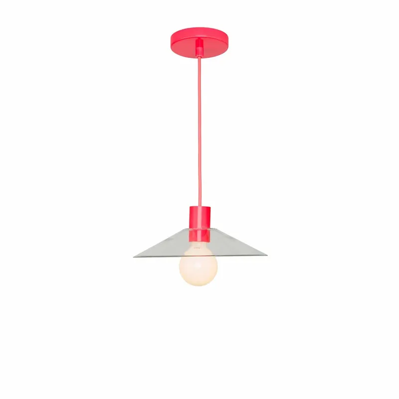 Totally! AiO Glass Slope Ceiling Pendant — Color Cord Company LED Pendant Lights  