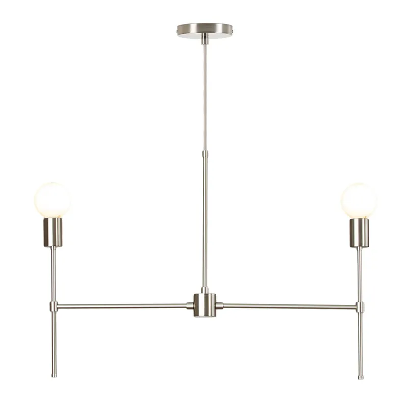 Slim 2-Arm Chandelier — Color Cord Company LED Pendant Lights 60.0W 