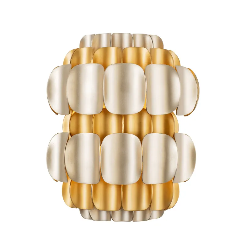 Swoon 1 Light Sconce - Antique Gold/Gold Dust — Varaluz Lighting LED Wall Lights  