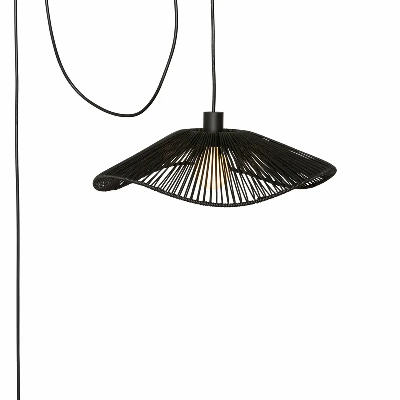 AiO Outdoor Pendant with Lasso Shade — Color Cord Company LED Pendant Lights  