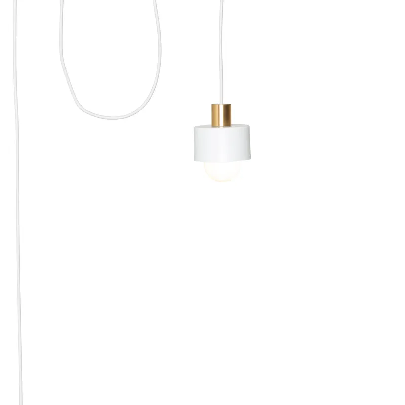 AiO Outdoor Pendant with Puck Shade — Color Cord Company LED Pendant Lights  