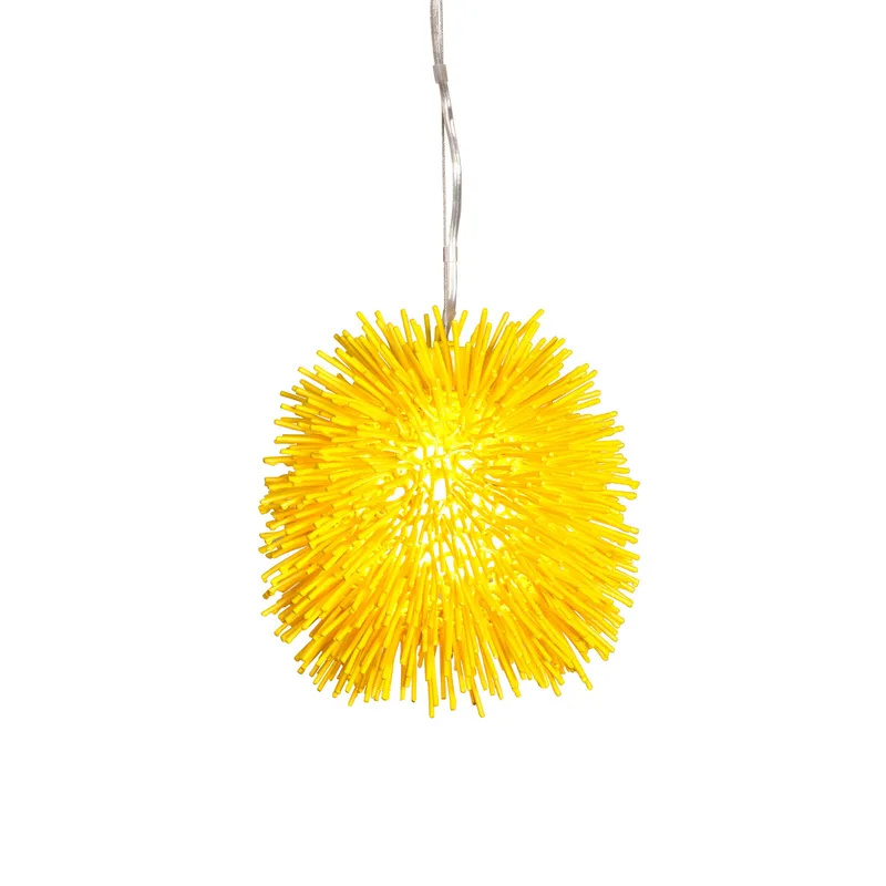 Urchin 1 Light Mini Pendant - Un-Mellow Yellow — Varaluz Lighting LED Landscape Lights  