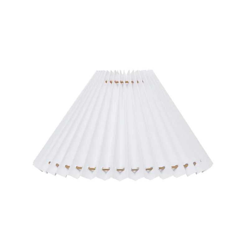 Small Pleated Empire Lampshade — Color Cord Company LED General Lighting  