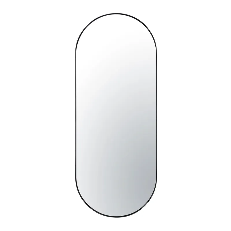 Capsule 24x60 Mirror - Black — Varaluz Lighting LED Wall Lights  
