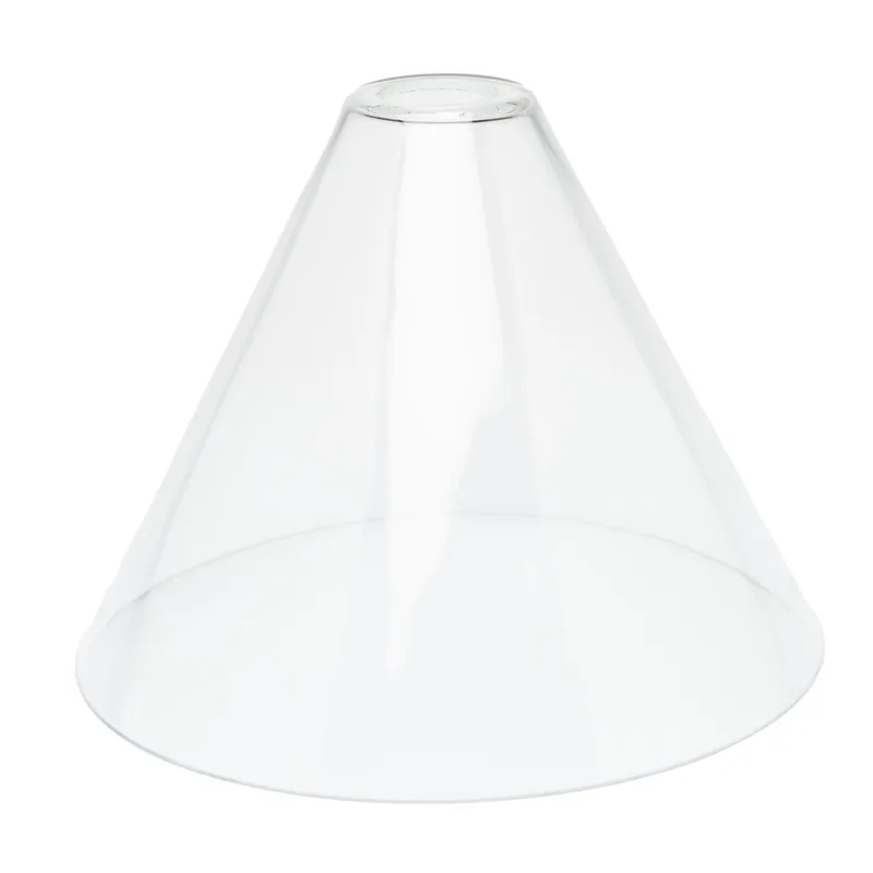 11in Glass Cone - Shade Ready — Color Cord Company LED General Lighting  
