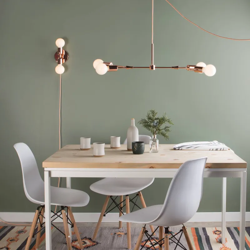 Junction Mini Duo Fixture - Customizer Base — Color Cord Company LED Ceiling Lights  