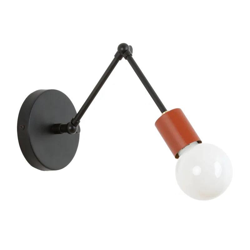Customize: Hinge Double Solo Sconce — Color Cord Company LED Wall Lights  