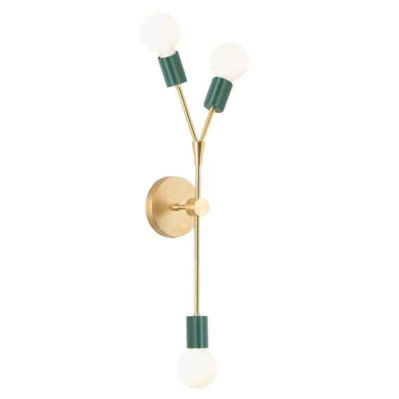 Customize: Twig 3-Arm Light — Color Cord Company LED Wall Lights  