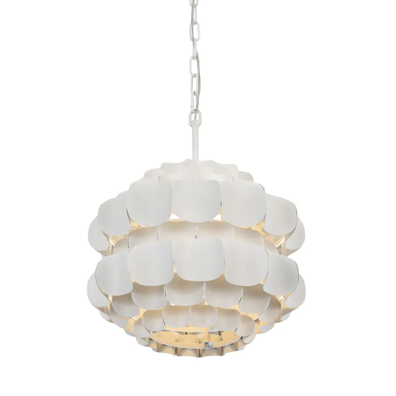 Swoon 1 Light Pendant - Matte White — Varaluz Lighting LED Landscape Lights  