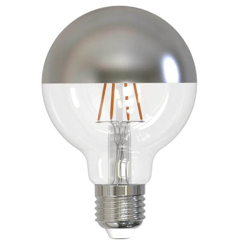 LED Half Mirror Bulb - G25 — Color Cord Company LED Bollards & Pathway Lights 5.0W 2700K
