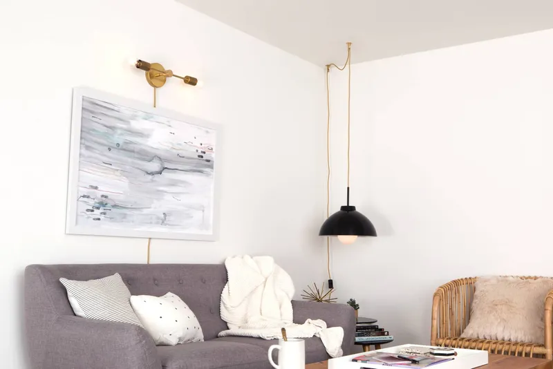 Duo Sconce - Customizer Base — Color Cord Company LED Ceiling Lights  