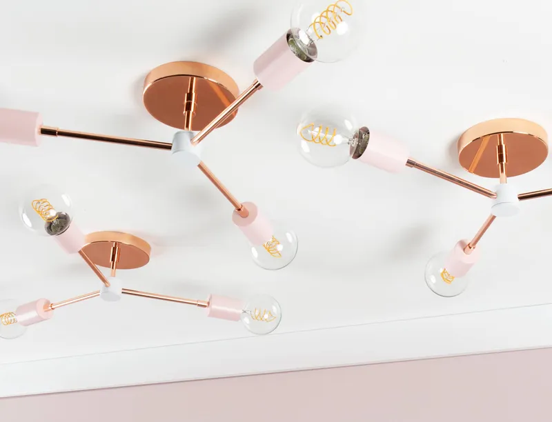 Trio Fixture - Customizer Base — Color Cord Company LED Ceiling Lights  
