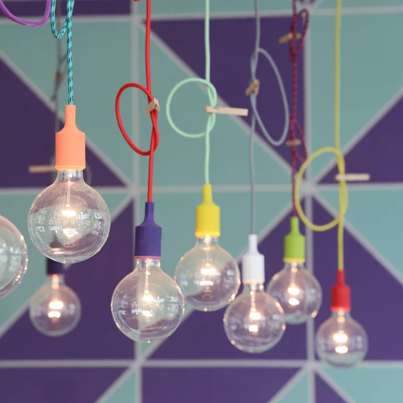 Custom Pendant - Silicone Multi Port Customizer Base — Color Cord Company LED Pendant Lights  