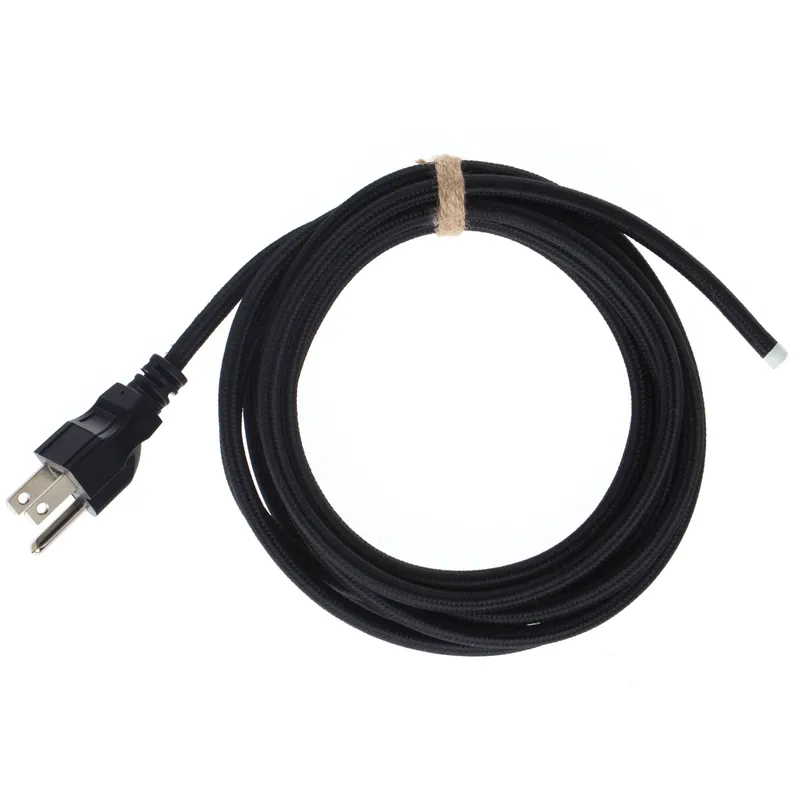 3 Prong Power Cord Whip - 15 Foot — Color Cord Company LED General Lighting  
