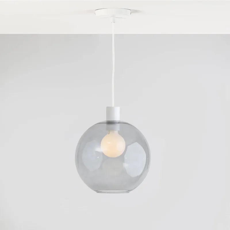 AiO 10in Globe Ceiling Pendant — Color Cord Company LED Pendant Lights  