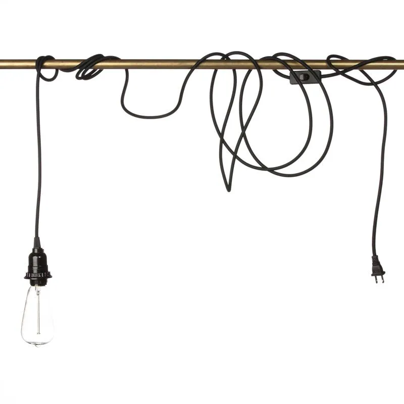 Classic Plug-In Pendant Light — Color Cord Company LED Pendant Lights  