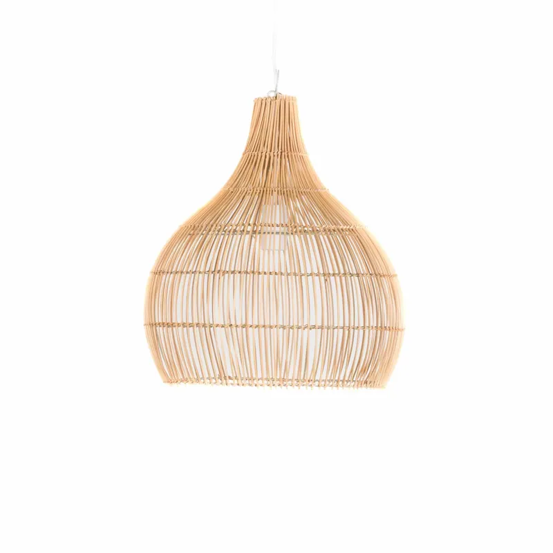 Rattan Drop Basket Shade — Color Cord Company LED General Lighting  