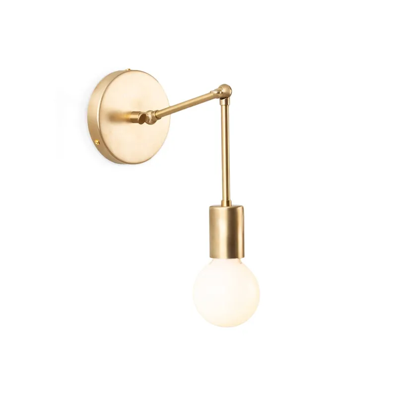 Hinge Double Solo Sconce — Color Cord Company LED Wall Lights  