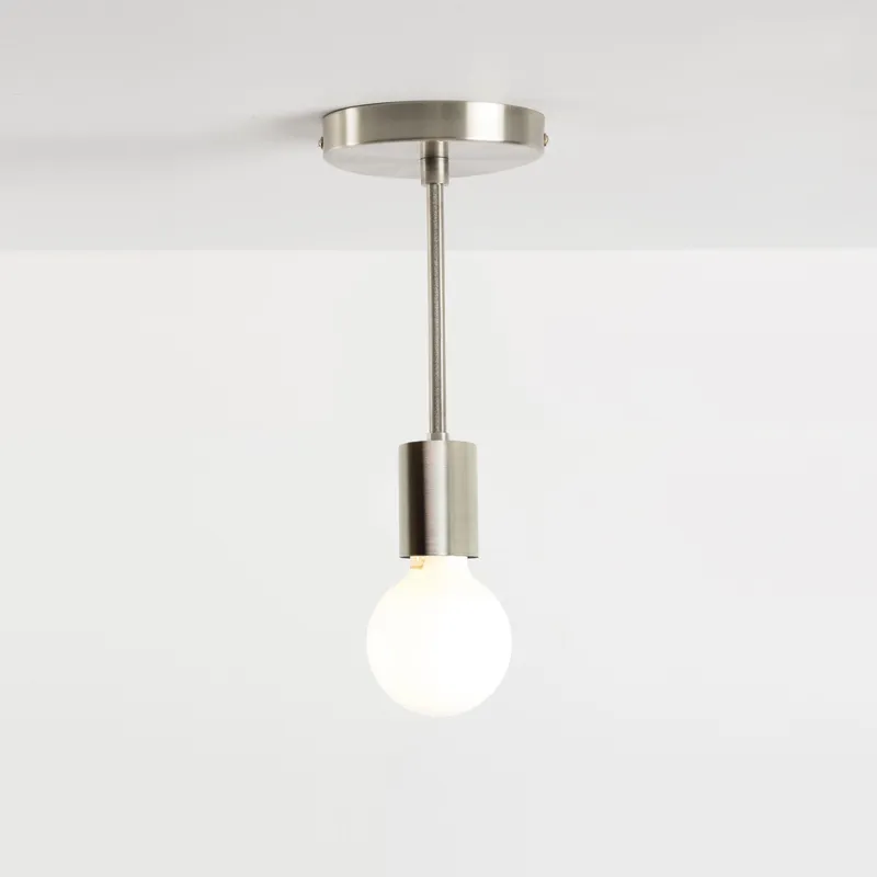 Post Flush Mount Pendant — Color Cord Company LED Pendant Lights  