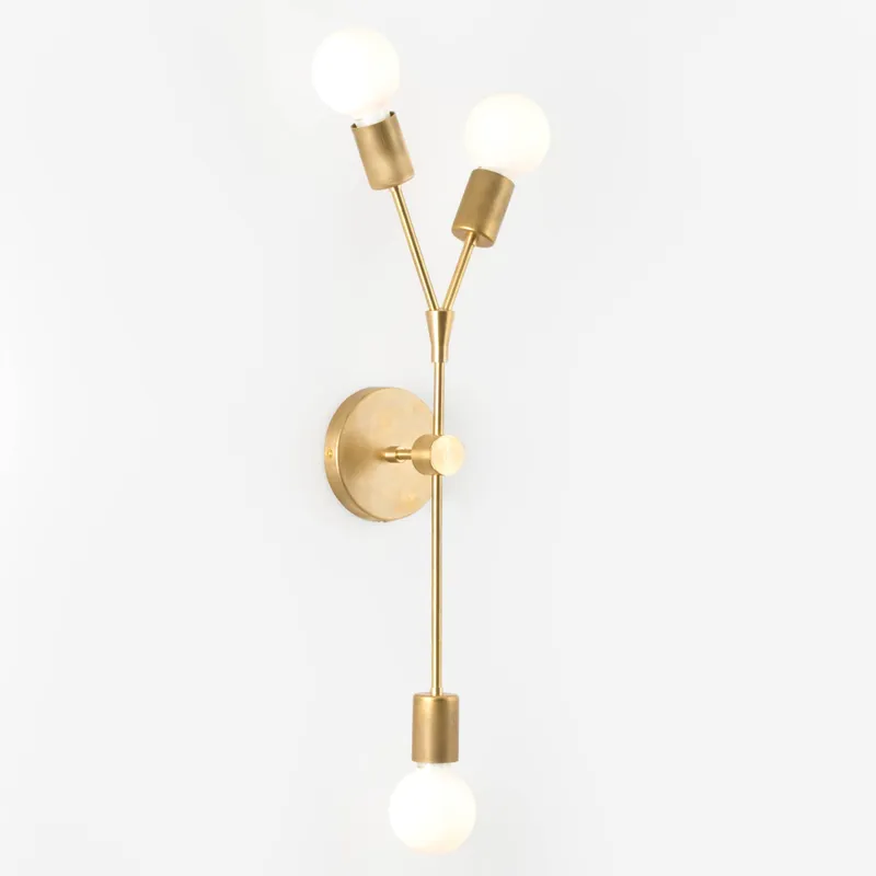 Twig 3-Arm Light — Color Cord Company LED Wall Lights  